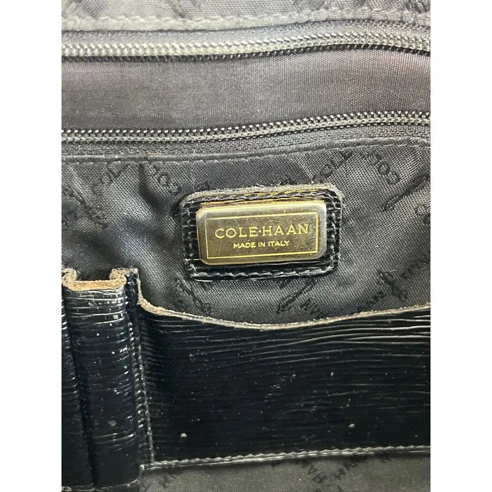 Vintage Calvin Klein Epi Leather Briefcase Document Case